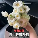꽃이될개 | 티니안플라워 내돈내산 부케순이 꽃말리기 액자 후기