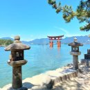 티스테이션 앞 교통섬1 | 일본 히로시마 미야지마섬 이쓰쿠시마 신사 자유여행 후기