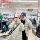 29170-1-B-10 | 노스페이스 커플 경량 패딩 • 마티에르 라이트 카키 NJ1DS10B • 착샷 후기