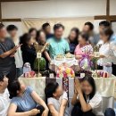 아버지 환갑이벤트 후기 - [환갑상, 돈풍선, 호접란, 떡케이크]