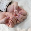 구월동네일아트 네일다슬 주안네일 짧은 손톱도 예뻐