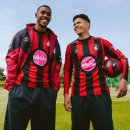 epl 본머스 새 유니폼 공개 이미지