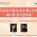 서귀포청소년오케스트라 제11회 정기연주회 이미지
