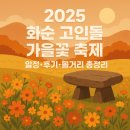 화순적벽택시(합) | 2025 화순 고인돌 축제: 코스모스·핑크뮬리 개화 상황 &amp; 10월 일정, 주차·교통 팁