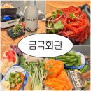 금곡횟집 | 수원 금곡동 횟집 금곡회관 광어 연어 반반 세트 솔직후기 (육회 순두부찌개까지 완벽)