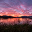 새벽노을 이미지