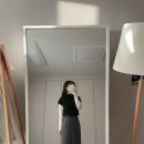 오브이베브 OF YVEV 코스 울 반목 니트, 벨 스커트
