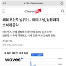 웨이브·넴, 상장폐지 소식에 급락 이미지