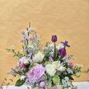 CU 대우조선남문점 | 꽃이 다 살렸네요 팔순잔치 재주문 터진 해운대 마린시티 꽃 오마카세