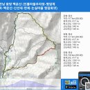 전남 광양 백운산 (진틀마을주차장-병암계곡-백운산-신선대-한재-논실마을 원점회귀) B코스 gpx [참고용] 이미지