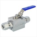 신품 락타입 볼밸브 Lok Type Ball Valve - HBV10 Closedown ball valve with ferrules - 고압밸브 배관자재 전문 하이플럭스 이미지