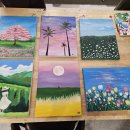 반월리큰고개(36396) | 내돈내산 후기) 그림 원데이클래스로 배우러왔다가 등록까지하게된 "반월동화실 아트써니"