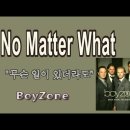 No matter what - 보이존 이미지