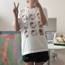 일본 유니클로 커스텀 키티 티셔츠 직구 후기 154cm 사이즈 팁