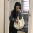 G5301 | [내돈내산] 겨울 데일리 에코백 추천! 그린스터프 쇼퍼백 53 골지 코듀로이(아이보리)