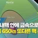 "지구 내핵 안에 금속으로 된 반지름 650㎞ 또다른 핵 존재" / YTN 사이언스 이미지