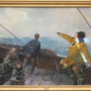 "크리스티안 크로그"(Christian Krohg)의 "Leif Erikson discovers America" 이미지