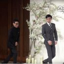 류현진 결혼식에 참석한 이광수-지석진-유재석 gif 이미지