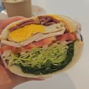 라피드몽 | 금호동 카페 샌드위치 맛집 라피드몽, 바나나푸딩까지 맛있는 단체주문 맛집