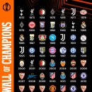 역대 유로파 리그 우승팀. 이미지