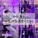 아산pt 배방 다짐 휘트니스 with 세심한 류근원 트레이너 선생님