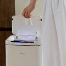 가정주방 | 자동센서 스마트 쓰레기통 이십리터 화이트 스테인리스 가정용 주방용 휴지통 솔직 사용 후기
