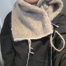 [뜨개기록][대바늘] 베를린스카프 / 파인아트얀 페루수리베알 8수 미디엄 오크베이지