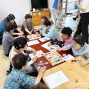 산주마을 | 전주 공방 &#39;도어벨 자개 모빌 클래스&#39; 출강 후기