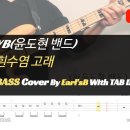 YB(윤도현 밴드)-흰수염 고래_Bass Cover Solution No147. with TAB (베이스 커버 타브악보 포함) 이미지