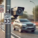 카메라 단속 표지판 이미지