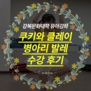 강북생활문화센터1 | 강북문화대학 유아 문화센터 쿠키와 클레이, 병아리 발레 수강 후기!