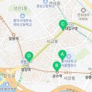 상수전철역 2번출구 이미지