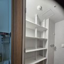 두산세탁 | 부산 범일 두산위브더제니스하버시티 아파트 세탁실 무타공 팬트리 선반 설치시공가격 일광선반