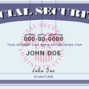 Social Security Card - 샘플 이미지