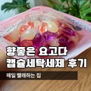 매일향 | 아들 둘 매일 빨래하는 집,향좋은 <요고다> 캡슐세탁세제 후기