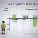 아빠의 양육태도와 자녀의 지능지수 & 사회적 지위 이미지