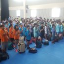 2019년 7월11일 경남 사천 정동초등학교 수련회 프로그램 합천 황강 래프팅 입니다. 이미지