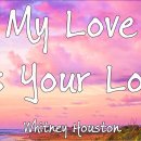 My love is your love - Whitney Houston 이미지