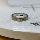 러브솔리테어 반지 수선 수리 작업을 진행하는 홍보석...의뢰해주신 용산 윤미님의 까르띠에 러브...