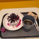 투썸 일산백마점, 블루베리 케이크 빙수, 아메리카노 디카페인 (메뉴&amp;가격)