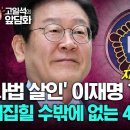 사법 살인 이재명 1심 판결 뒤집힐 수밖에 없는 4가지 판례 이미지