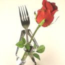 포크와 수저 이미지