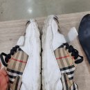 명품 스니커즈 세탁 :: 버버리 벨크로 체크 새것처럼~