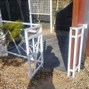 형제철물 | 가평 펜션 테라스 철제난간 설치 및 디자인 도어 시공 후기!