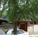 고향의 기와집 이미지