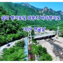 10/9 설악 향기로 출렁다리와 외옹치 바다향기로 이미지