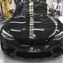 BMW M2 사파이어 블랙컬러 폼포나치 유리막코팅제 시공 및 만능 발수코팅제로만 관리중 이미지