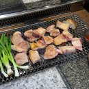 김해율하맛집 : [지리산산골식당] 참숯에 굽는 흑돼지 한 상! 장유 율하 고깃집 후기🍖