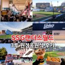 인천 SSG랜더스필드 3루 원정응원석 32B블록 G열 후기 및 야구장 먹거리 후기