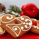 가족과 함께 쿠키만들기 이미지